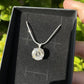 Tasmanian Rutilated Quartz sterling silver pendant necklace