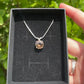 Tasmanian Smoky Quartz sterling silver necklace