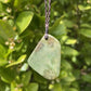 Tasmanian Jade macrame necklace