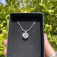 Tasmanian Killiecrankie Diamond sterling silver pendant necklace