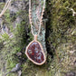 Tasmanian Agate & Jasper macrame necklace