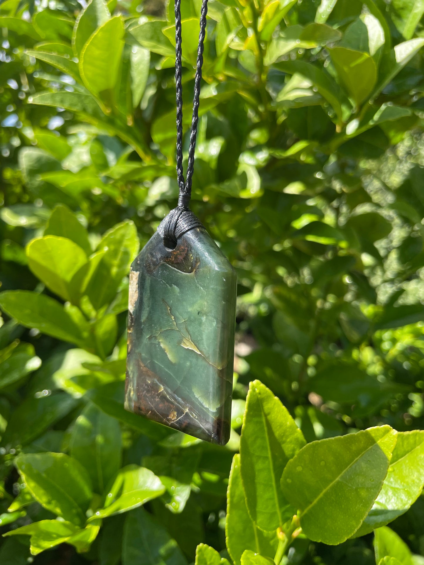 Tasmanian Serpentine Pyroxene necklace