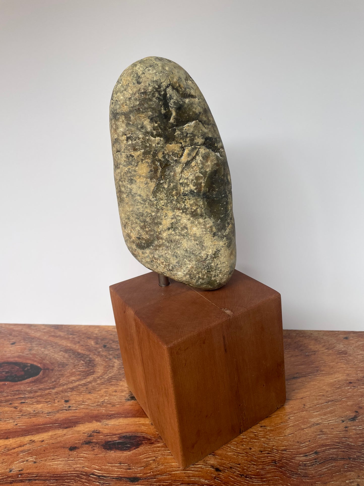 Tasmanian Jade & Tasmanian Blackwood sculpture