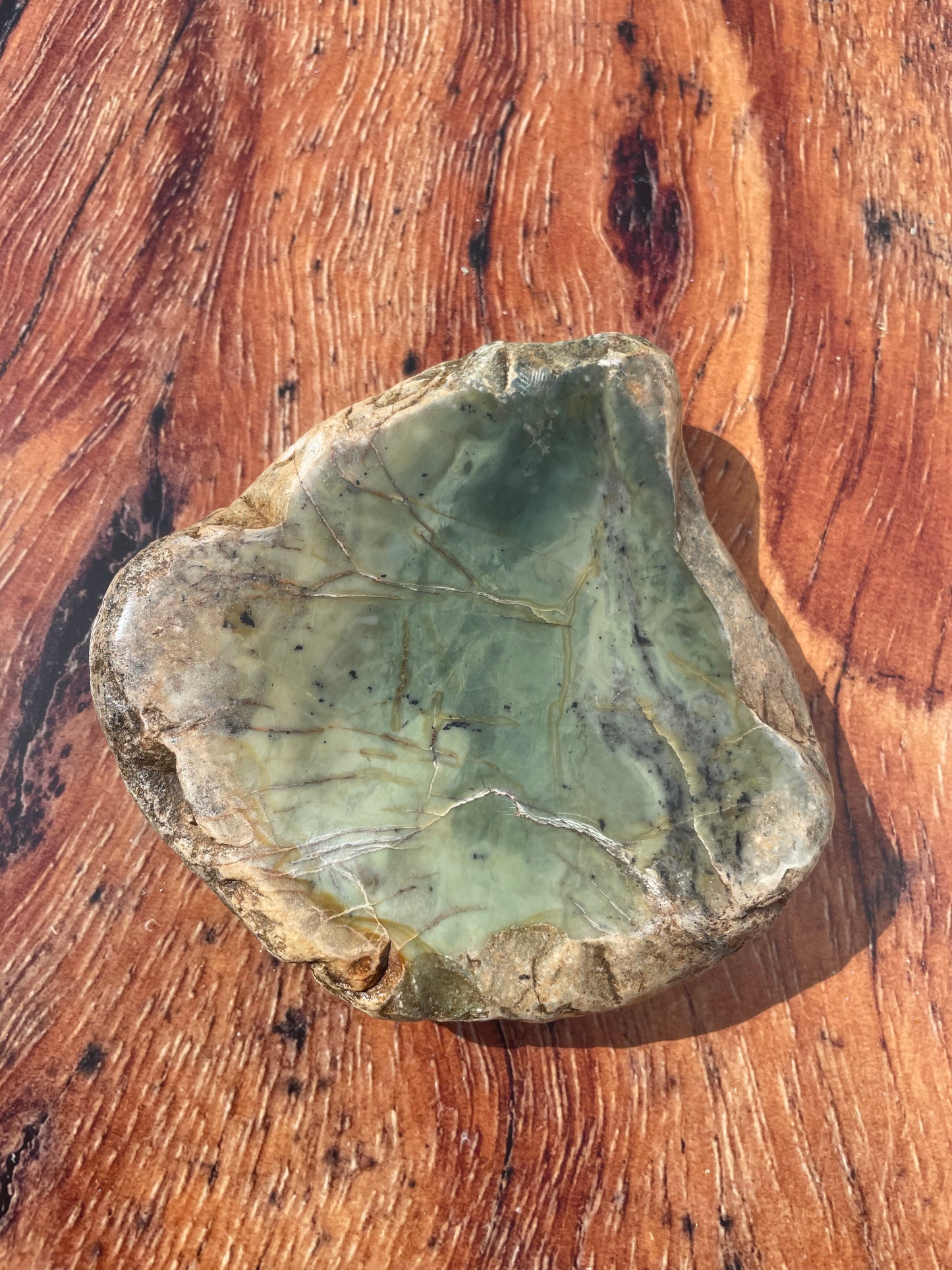 Tasmanian Jade trinket dish