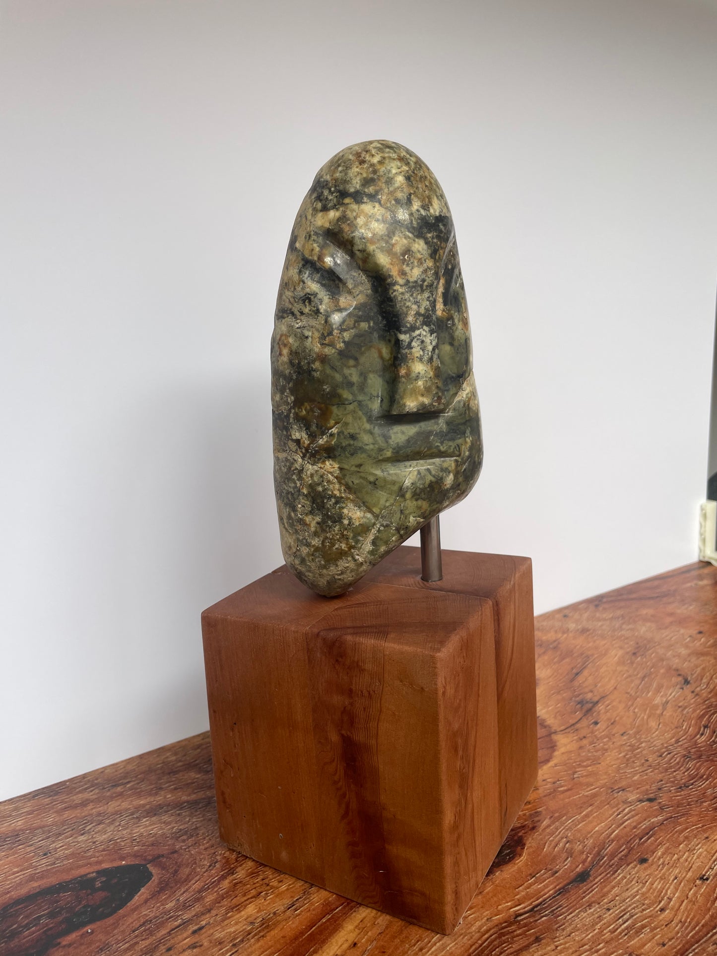 Tasmanian Jade & Tasmanian Blackwood sculpture