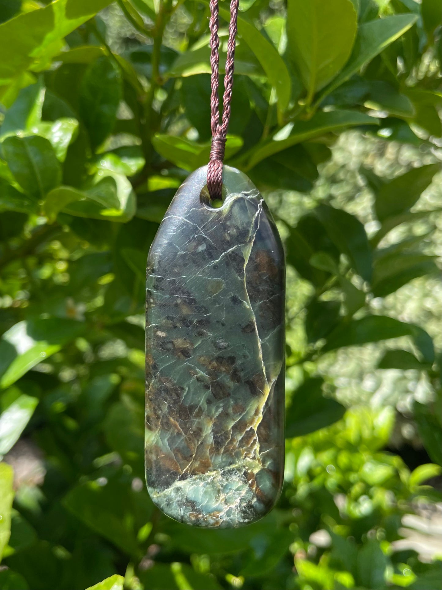 Tasmanian Serpentine Pyroxene necklace