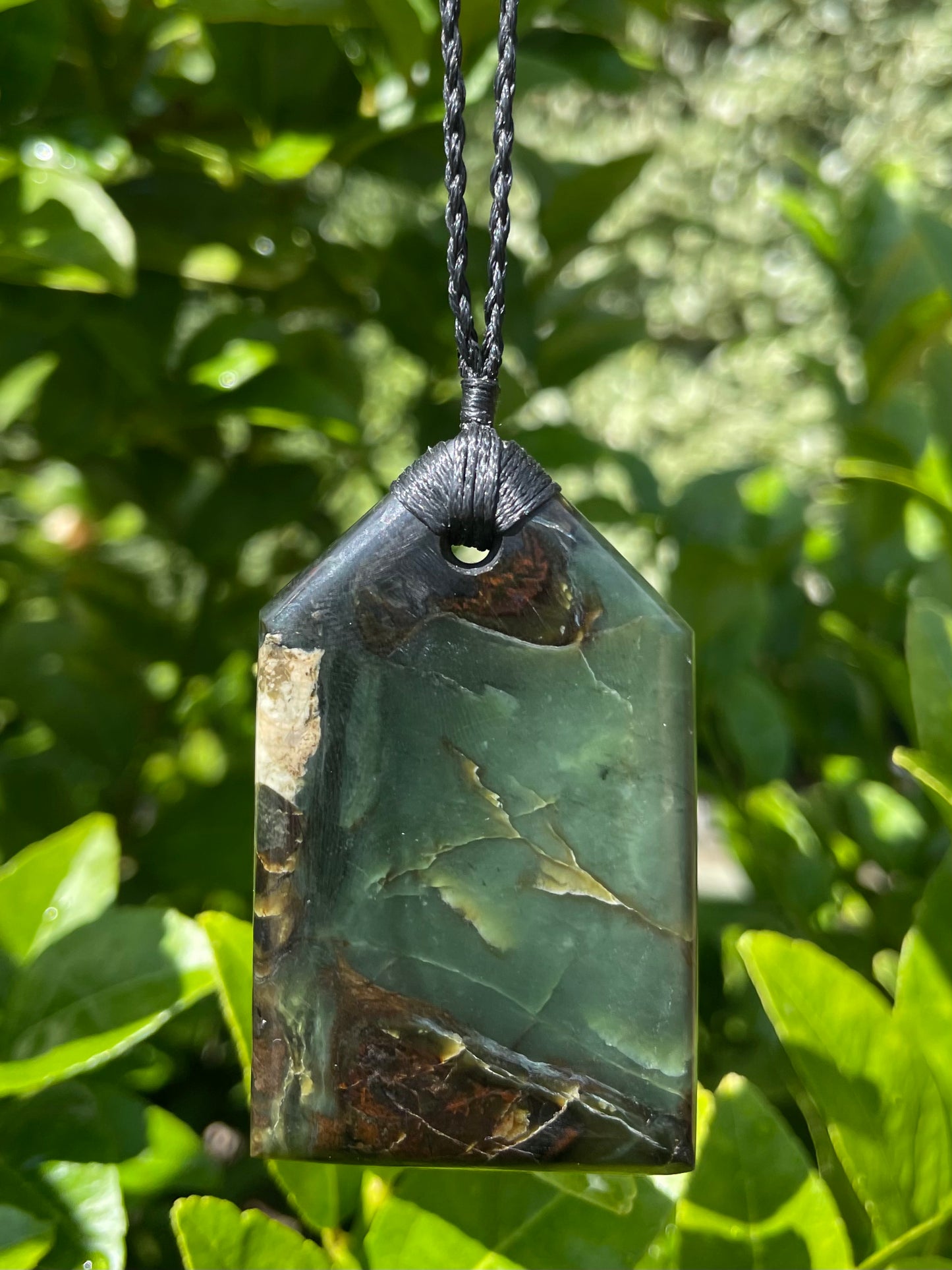 Tasmanian Serpentine Pyroxene necklace