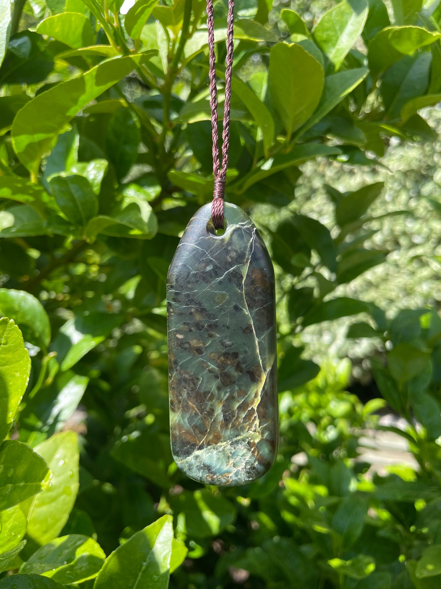 Tasmanian Serpentine Pyroxene necklace